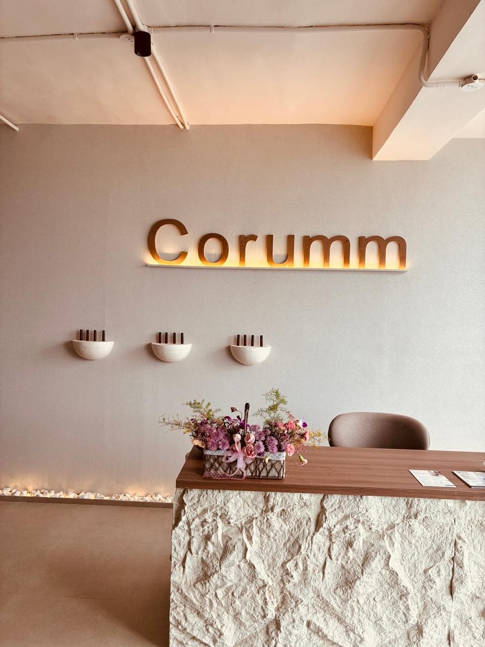 Corumm studio entrance