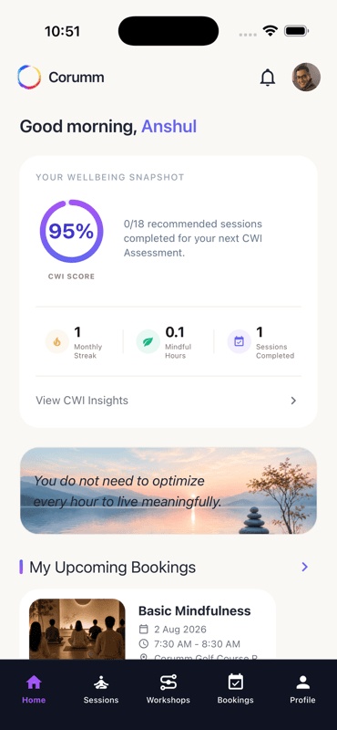 Corumm Mobile App
